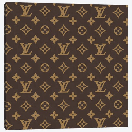 Framed Poster Prints - Louis Vuitton Colored by Art Mirano ( Fashion > Fashion Brands > Louis Vuitton art) - 24x24x1