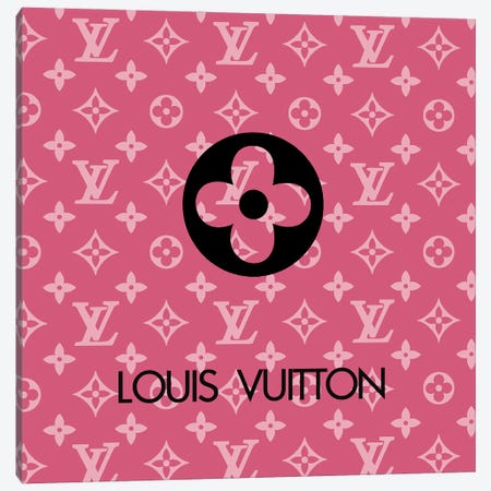 Louis Vuitton Brand Logo Background Black And Pink Symbol Design Clothes  Fashion Vector Illustration 23871147 Vector Art at Vecteezy