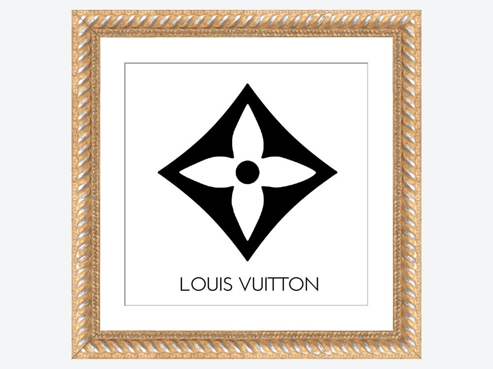 Louis Vuitton Monogram Fashion Designer Wall Art Poster Wall Decor