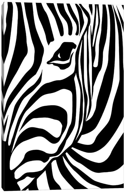 Zebra Canvas Art Print - Art Mirano
