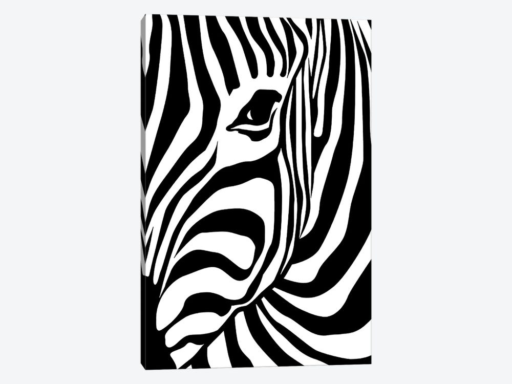 Zebra by Art Mirano 1-piece Canvas Art Print