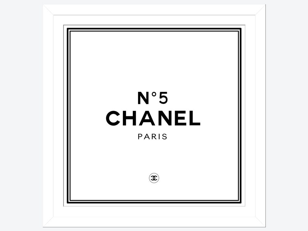Chanel No5 - Art Mirano Canvas Art Print ( Fashion > Fashion Brands > Chanel art) - 12x12 in
