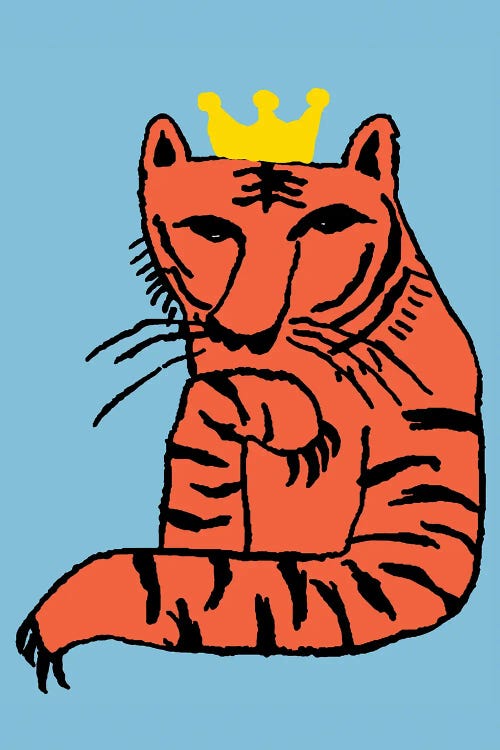 Tiger King by Art Mirano wall art