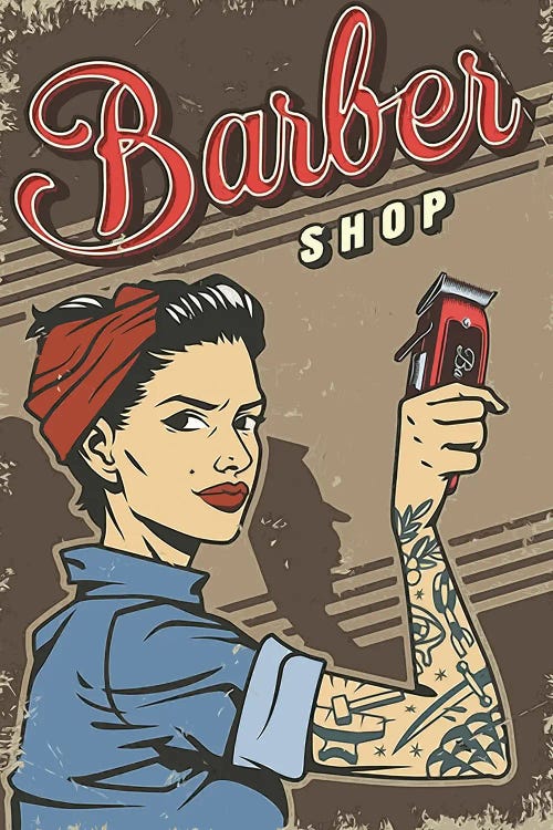 Barbershop Woman