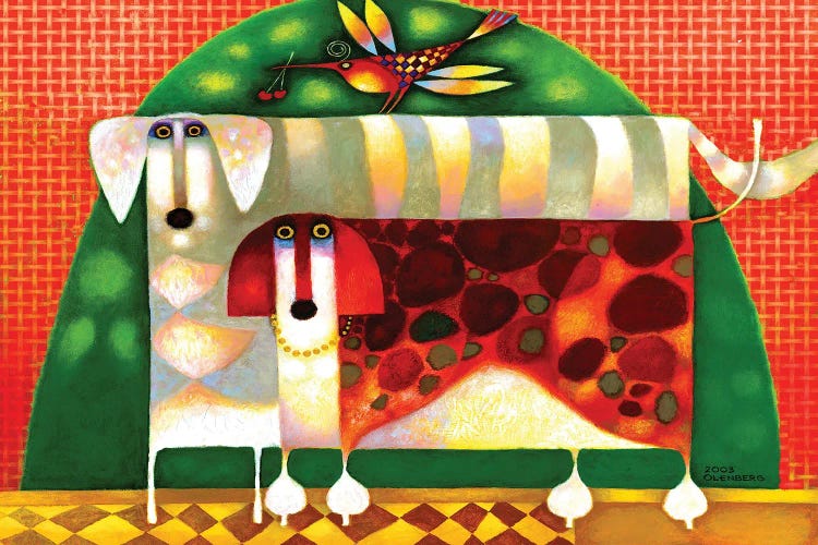 Dogs by Art Mirano wall art