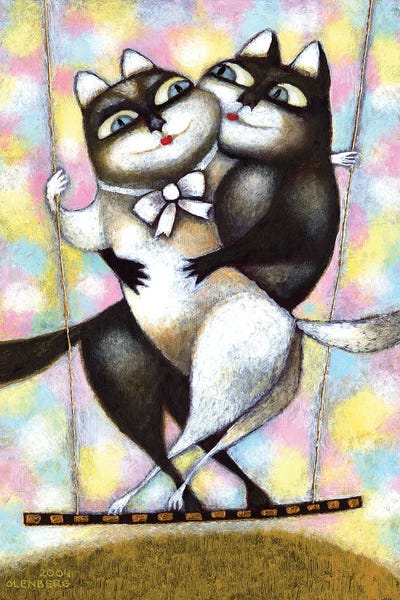 Art Mirano: Cats in love by Art Mirano
