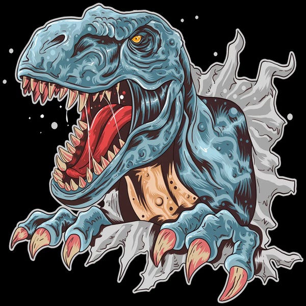 Prehistoric Animals: Dinosaur by Art Mirano