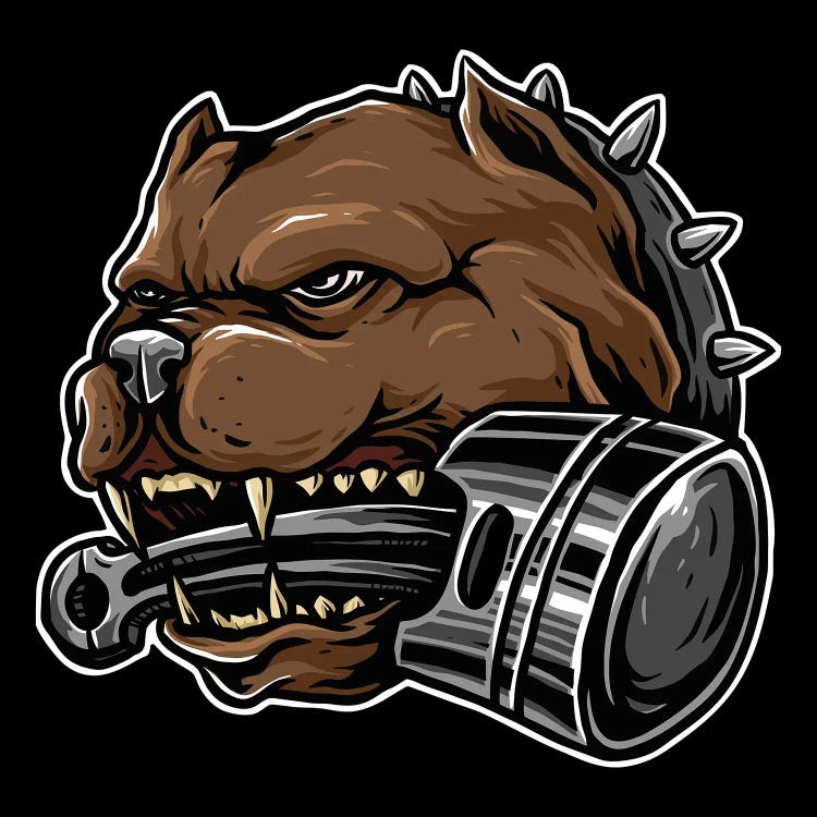 Big DOG by Art Mirano wall art