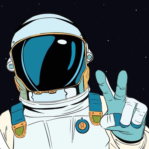 Art Mirano: Astronaut Pop by Art Mirano