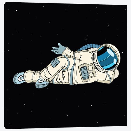 Astronaut Canvas Print #ARM539} by Art Mirano Art Print