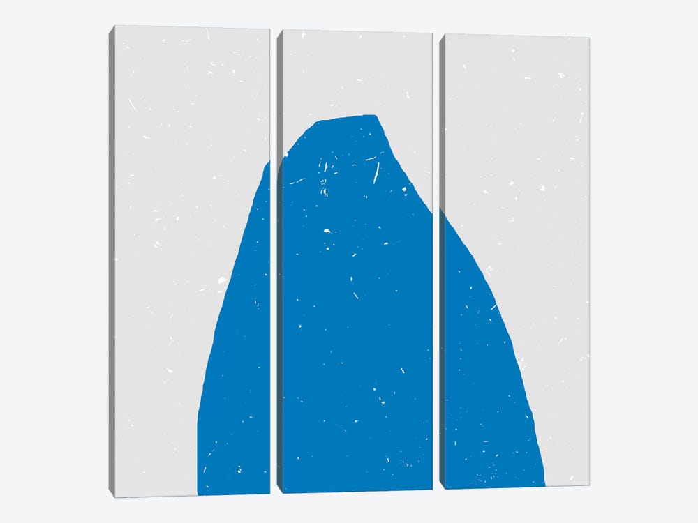 Blue Vessel by Art Mirano 3-piece Canvas Art Print