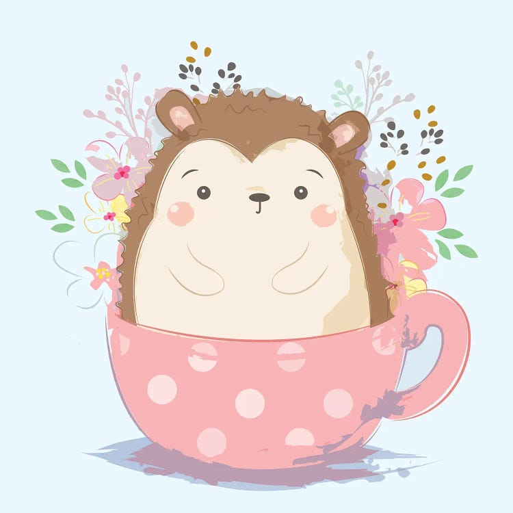 Hedgehog For Children's Room