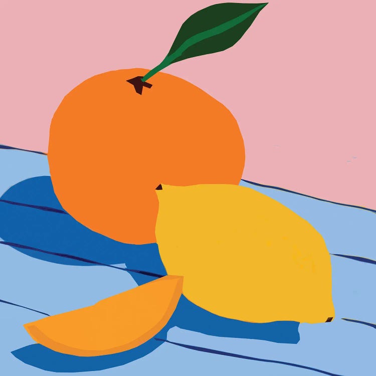 Summer Fruits Illustration