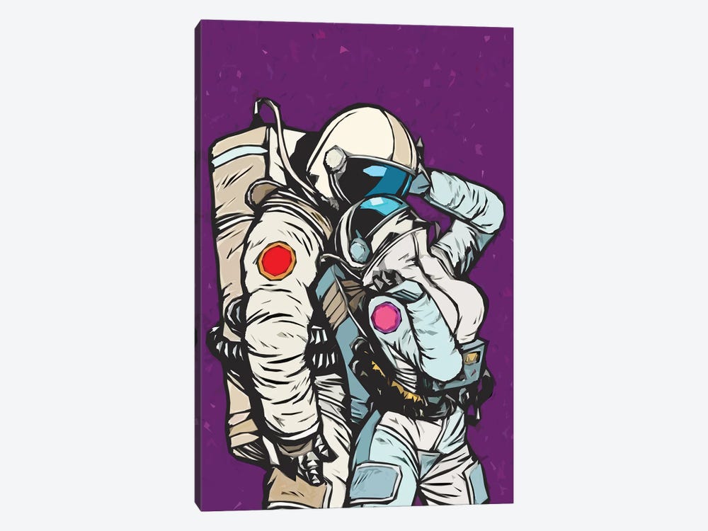 Astronaut Love by Art Mirano 1-piece Art Print