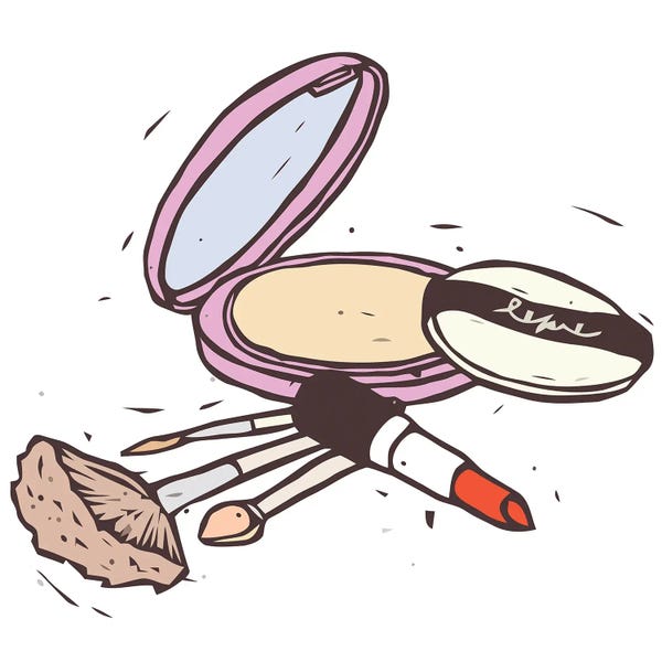 Make-Up: Cosmetics 1 by Art Mirano