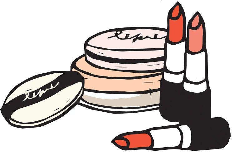 Cosmetics II by Art Mirano wall art