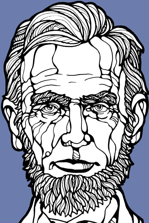 Abraham Lincoln Illustration