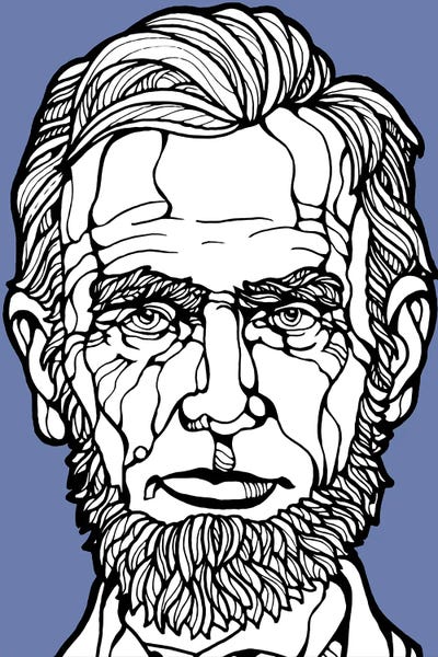 Abraham Lincoln: Abraham Lincoln Illustration by Art Mirano