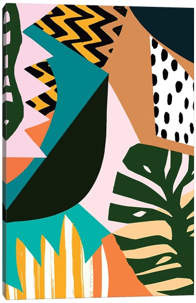 Abstract XLIV Canvas Art Print - Artists Like Matisse