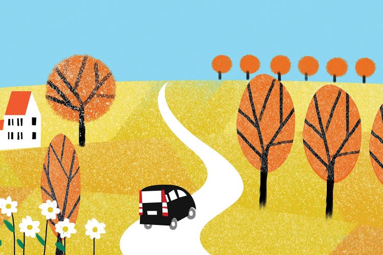 Autumn Day by Art Mirano wall art