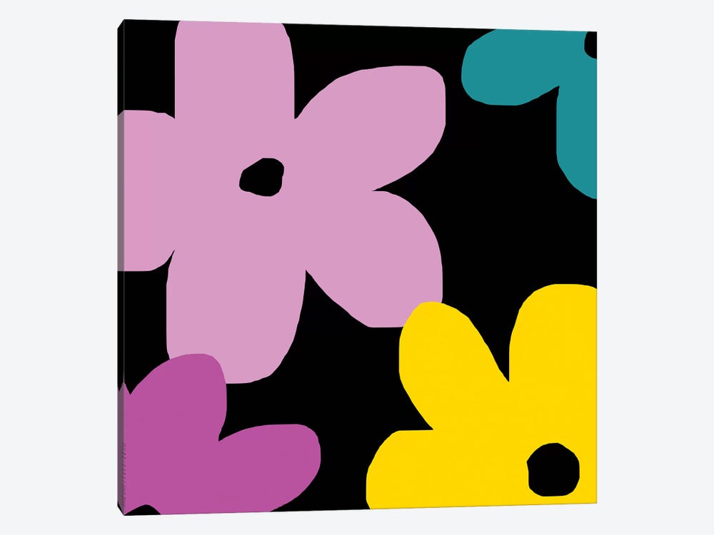 Colorful Flowers by Art Mirano 1-piece Canvas Artwork