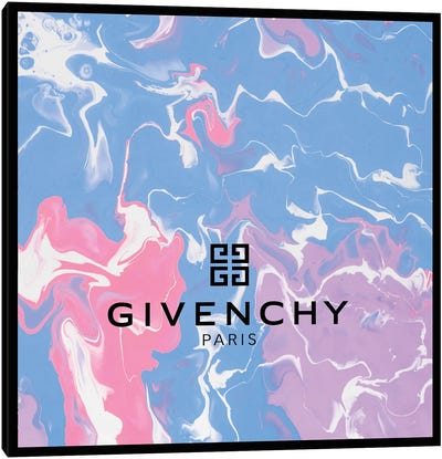 Givenchy Abstract Art Canvas Art Print - Art Mirano