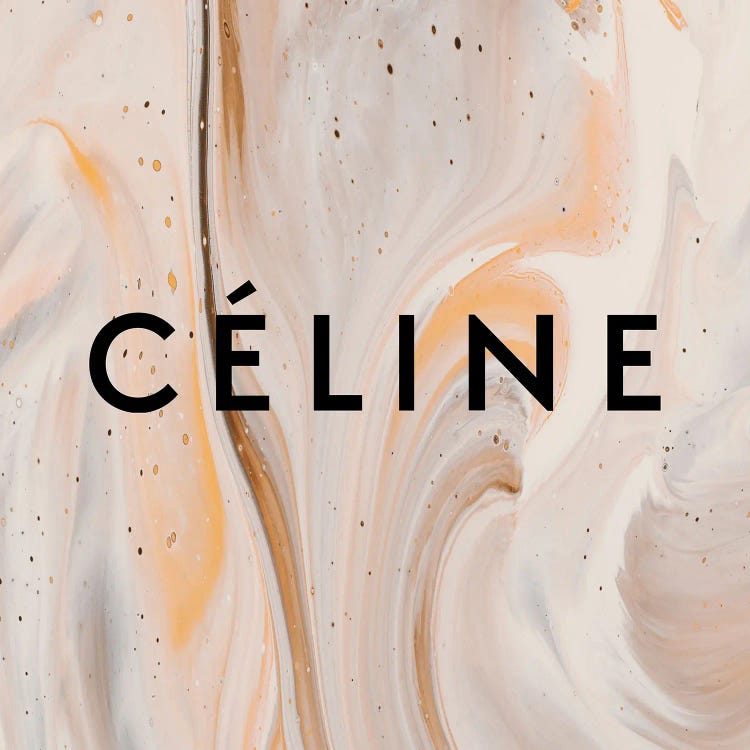 Celine Beidge Brown Abstract Art