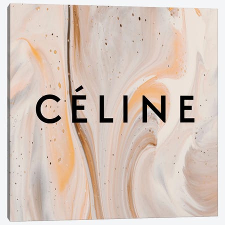 Celine Beidge Brown Abstract Art Canvas Print #ARM680} by Art Mirano Canvas Art Print