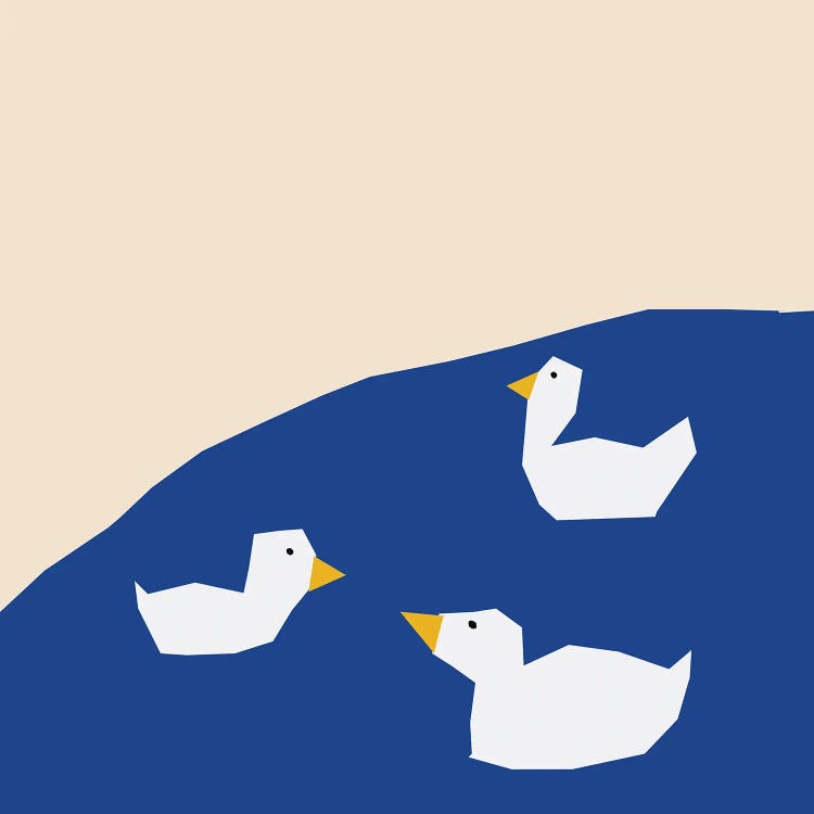 Geese On The Water