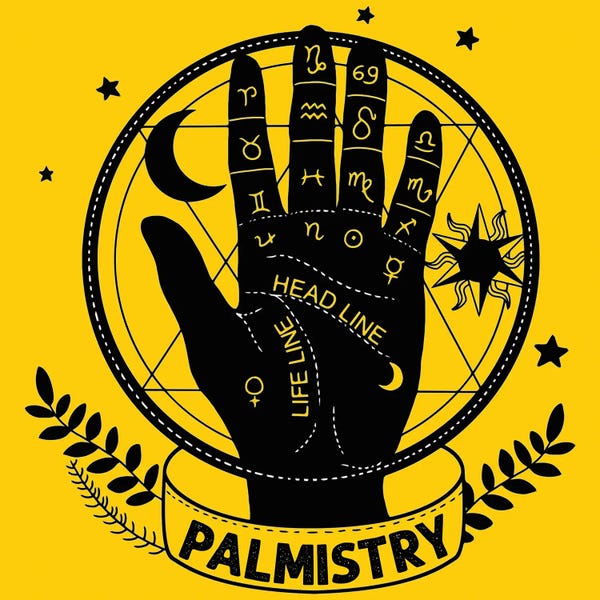 Mysticism: Palmistry by Art Mirano