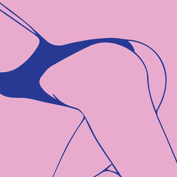 Art Mirano: Female Body In A Swimsuit I by Art Mirano