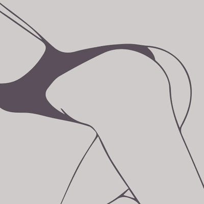 Female Body In A Swimsuit II by Art Mirano multi panel art