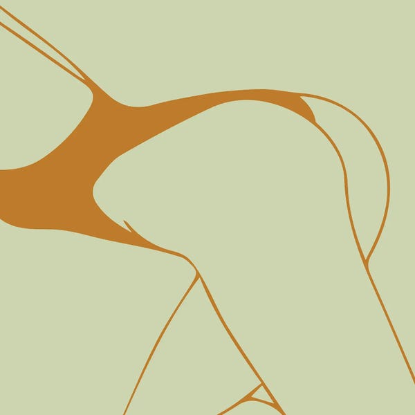 Women's Swimsuits: Female Body In A Swimsuit V by Art Mirano