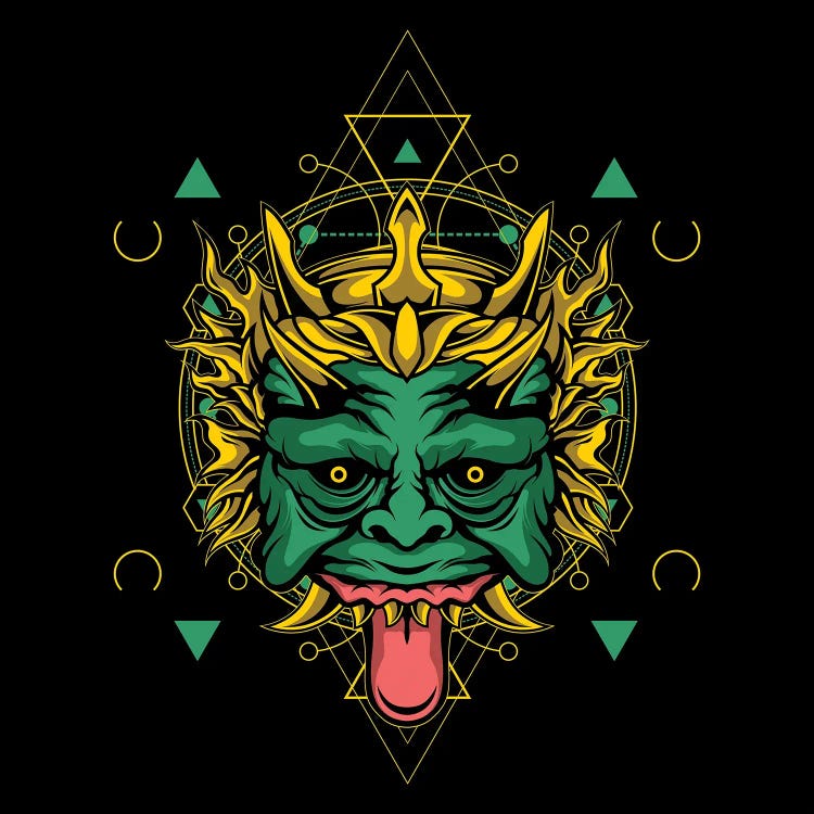 Green Head Demon