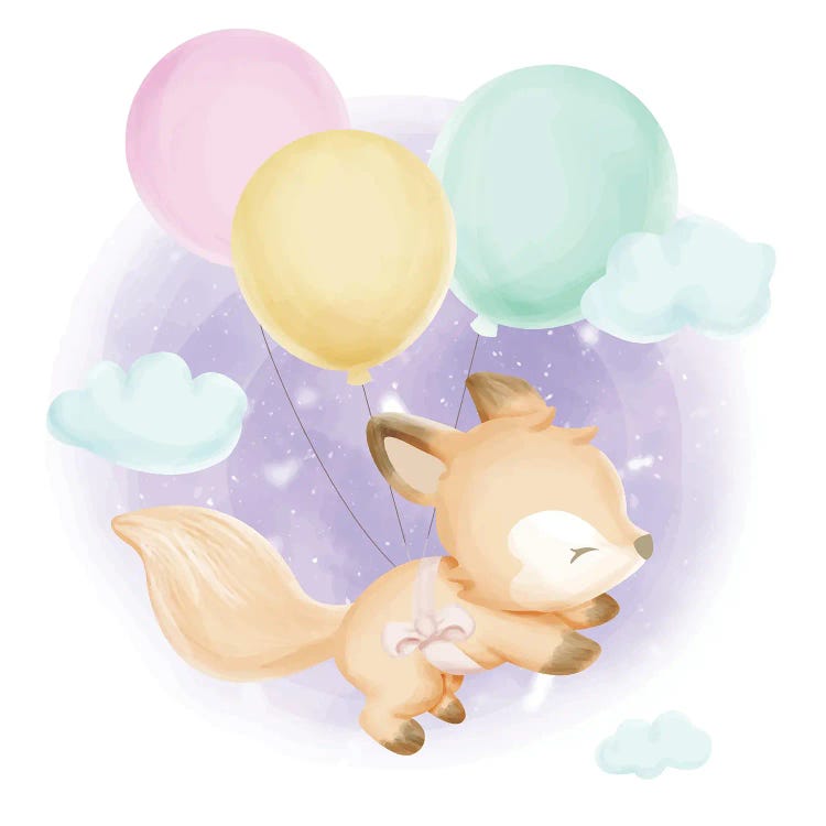 Baby Foxy And Balloons