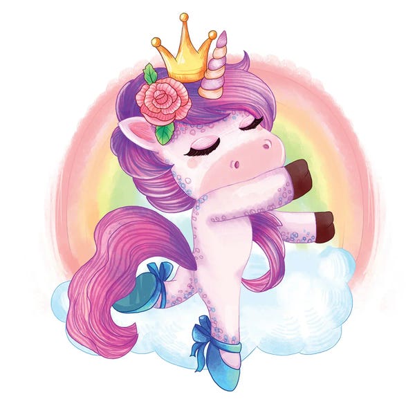 Art Mirano: Dancing Unicorn by Art Mirano