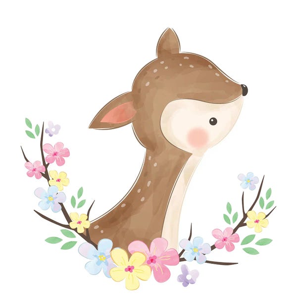 Art Mirano: Baby Deer by Art Mirano