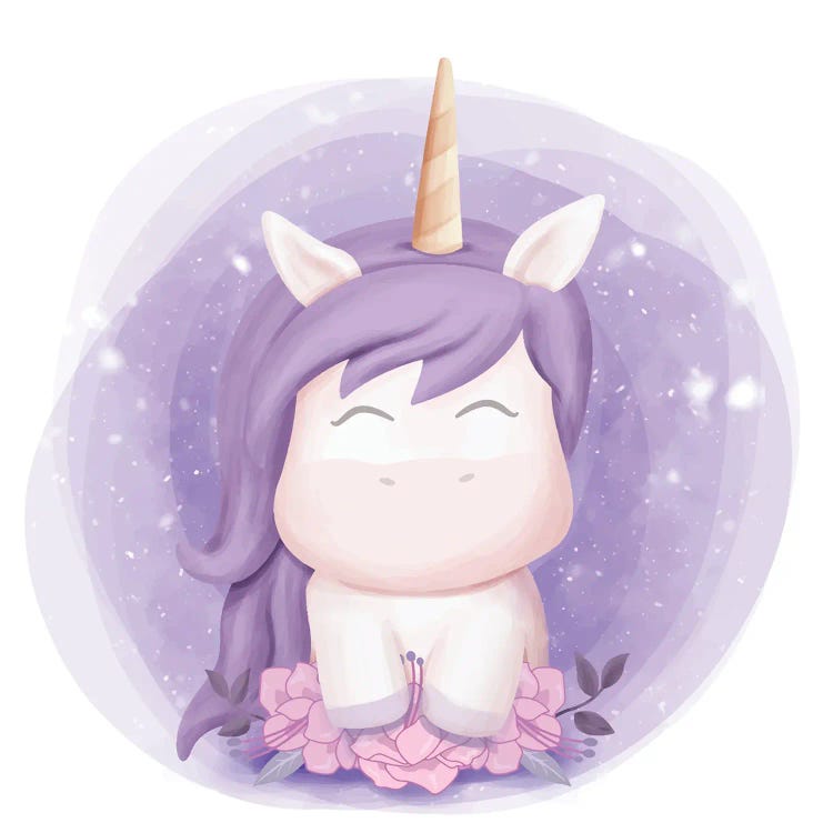 Unicorn Sweet by Art Mirano wall art