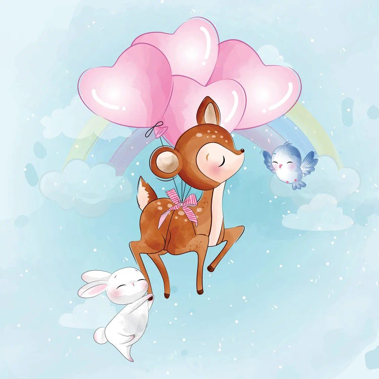 Little Deer And Friends