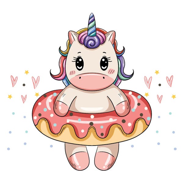 Art Mirano: Cute And Fresh Unicorn by Art Mirano