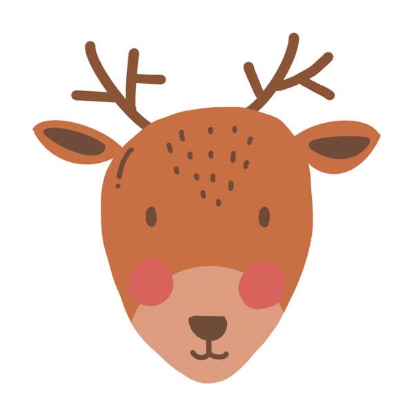 Art Mirano: Forest Animals - Deer by Art Mirano