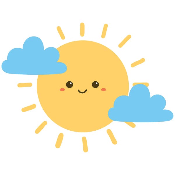 Art Mirano: The Sun For Kids Room by Art Mirano