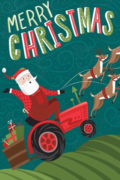 Tractors: Festive Farmers Market II by Arrolynn Weiderhold