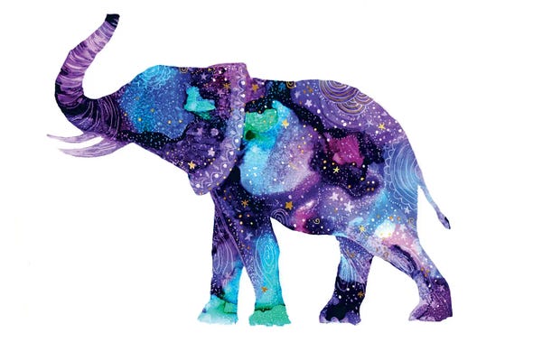 Pink Light Studio: Celestial Animals IX by Arrolynn Weiderhold