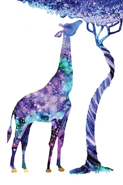 Celestial Animals X by Arrolynn Weiderhold framed wall art