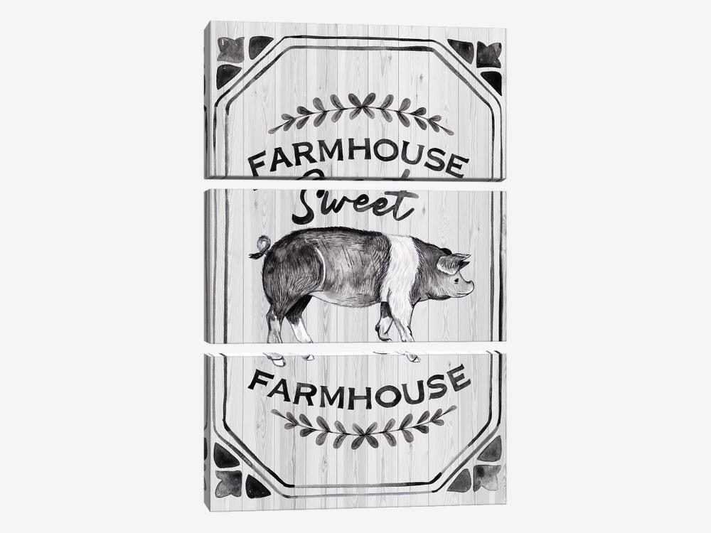 Farmhouse by Arrolynn Weiderhold 3-piece Canvas Artwork