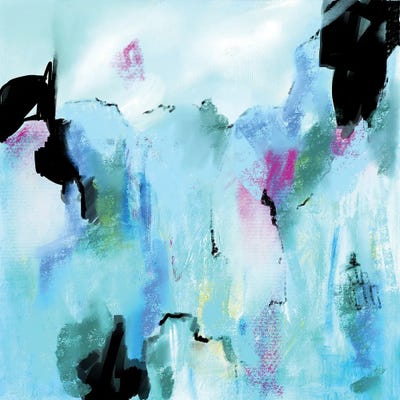 Aqua Dream by Artzaro art print