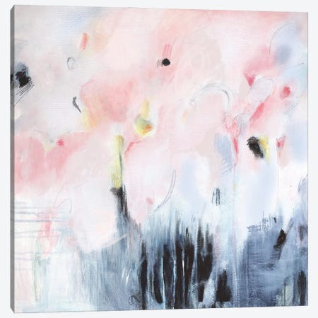 Pink Haze Canvas Print #ART64} by Artzaro Canvas Art