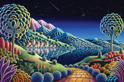 Hidden Lake XXII by Andy Russell gallery poster