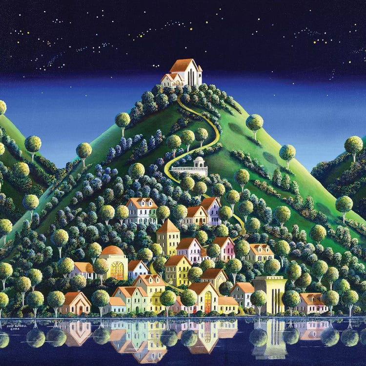 Hidden Village XXI by Andy Russell wall art